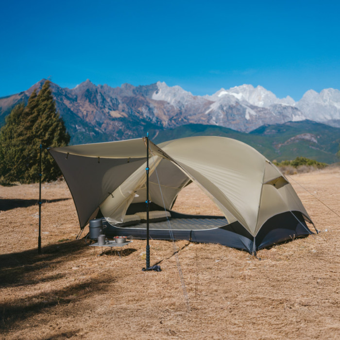 Палатка Naturehike Mongar UL1 CNK2550WS016, Grey (6927595770382)