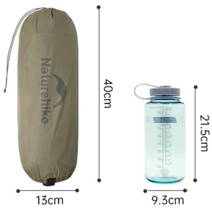 Намет Naturehike Cloud Up Pro CNK2350WS020, 20D, Grey (6927595777008)