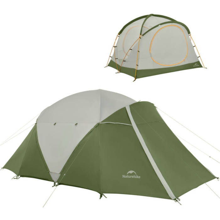 Намет Naturehike Kota 4 CNK2450WS041, Dark Green (6927595777886)