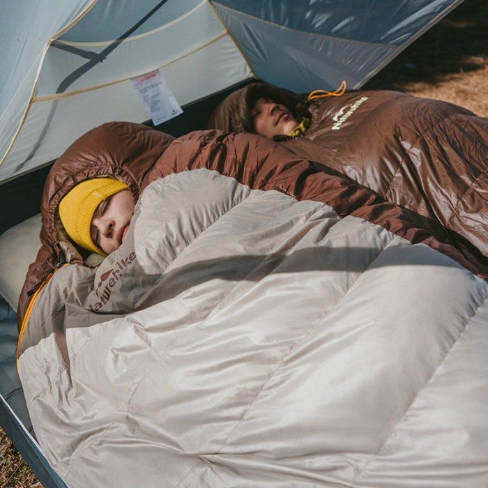 Спальний мішок Naturehike Snowbird CNK2550WS014, p-р M, Brown (6927595784495)