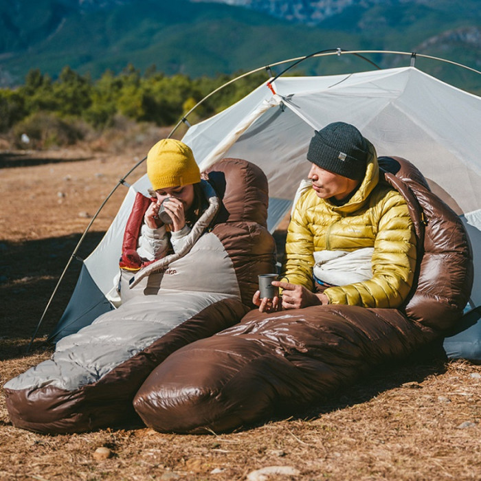 Спальний мішок Naturehike Snowbird CNK2550WS014, p-р M, Brown (6927595784495)