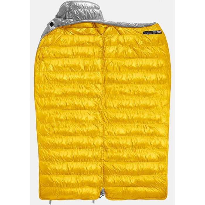 Спальний мішок Naturehike CW700 CNK2450WS048, p-р L, Yellow-Grey (6927595788103)