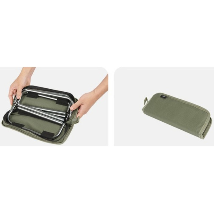 Стілець складаний Naturehike CNK2550JJ011, aluminium, Black (6927595788417)