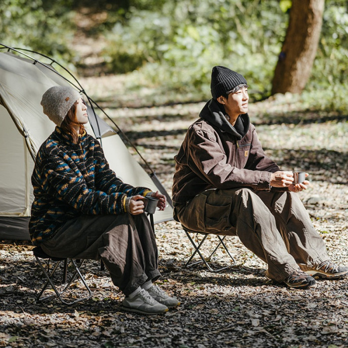 Стілець складаний Naturehike CNK2550JJ011, aluminium, Black (6927595788417)