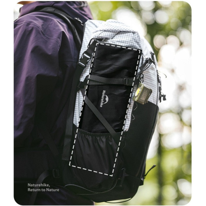Стіл складаний Naturehike CNK2450JJ024, 31х21 cm, aluminium, Black (6927595791868)