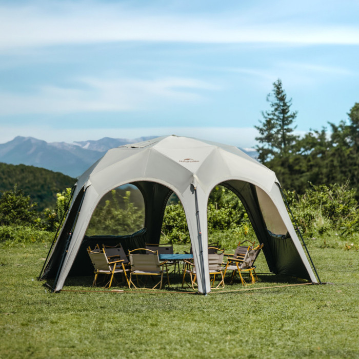 Тент для кемпінгу Naturehike CNK230WS014, 4.6*4.0m, Beige (6927595794685)