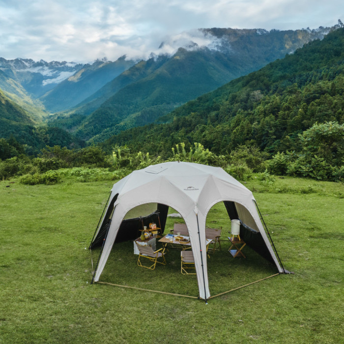 Тент для кемпінгу Naturehike CNK230WS014, 4.6*4.0m, Beige (6927595794685)