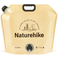 Складаний контейнер для води Naturehike CNK2450CF027, 10L, Yellow (6927595798355)