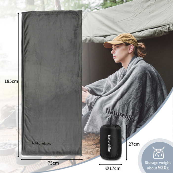 Підкладка для спального мішка Naturehike CNK2450WS024, Grey (6975641883340)