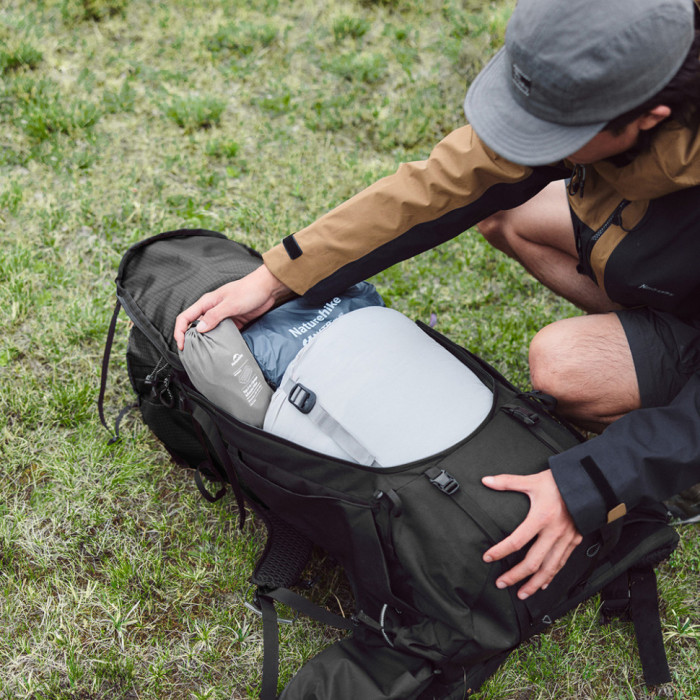 Рюкзак Naturehike Helium CNK2450XB014, 70L, Black , L (6975641883883)