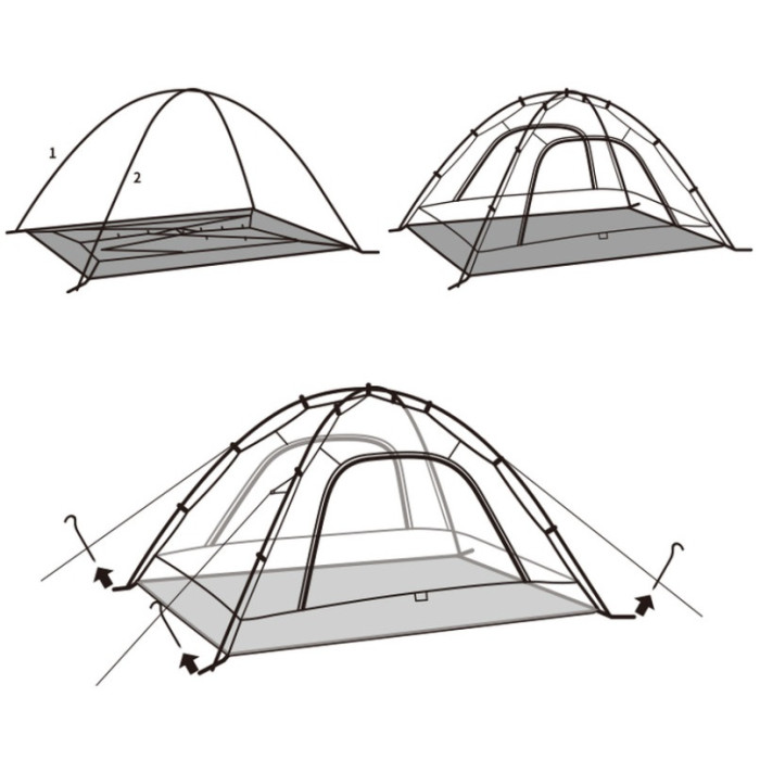 Намет Naturehike CNK2450WS030, Green (6975641886976)