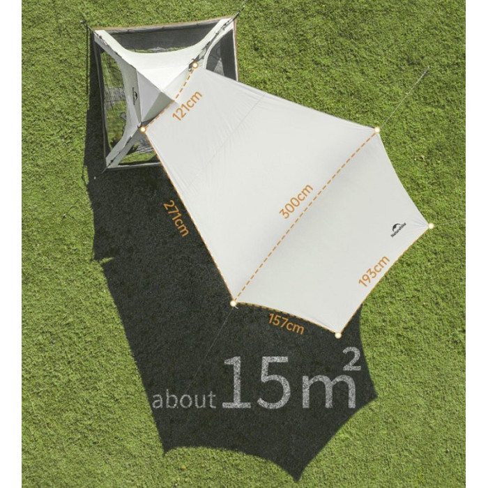 Намет Naturehike Ango CNK2550WS010, Brown (6927595789094)