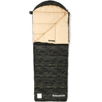 Спальний мішок Naturehike M320 CNK2350WS023, Left Zip, Green Camouflage (6975641889199)