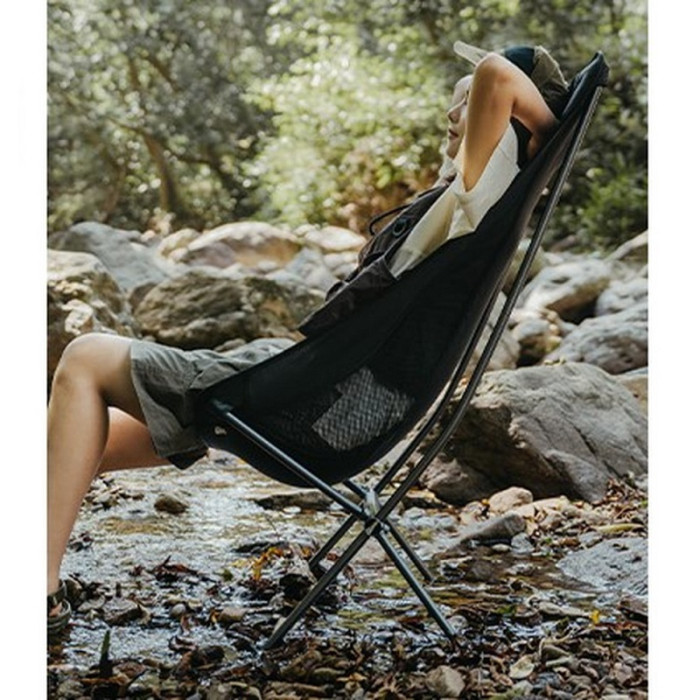 Стілець складаний Naturehike Stellaluna L04 CNK2450JJ015, Large, Aluminium, Brown (6975641889342)