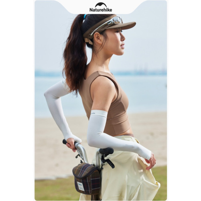 Сонцезахисні рукава Naturehike CYY2421ZB010, Light Green (6976023929366)