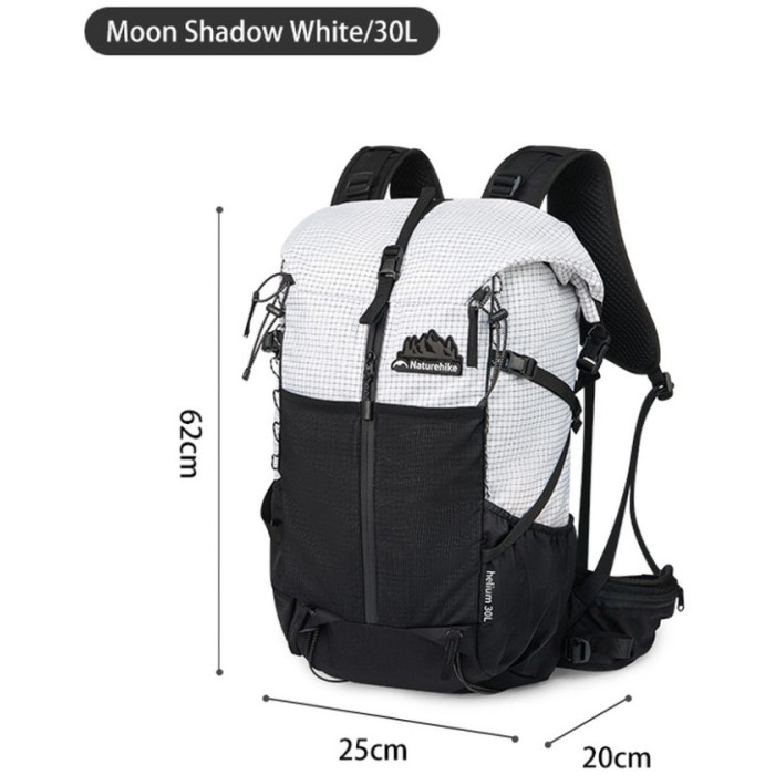 Рюкзак Naturehike Helium CNK2300016, 30+5L, White (6976507663311)