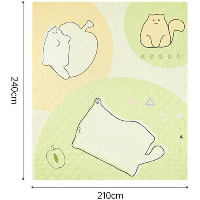 Коврик для пикника Naturehike 210*240 CNK2350WS010 (6976507661713)