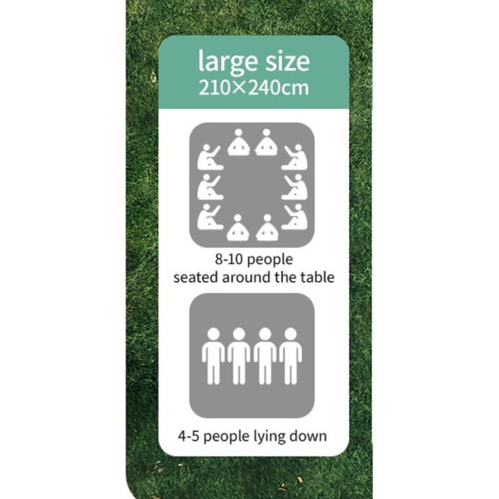 Килимок для пікніка Naturehike 210*240 CNK2350WS010 (6976507661720)