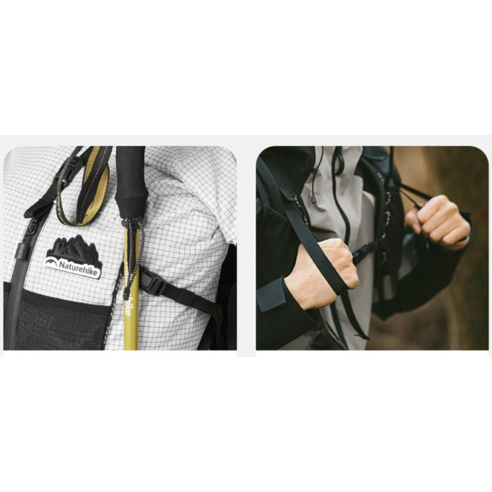 Рюкзак Naturehike Helium CNK2300016, 30+5L, White (6976507663311)