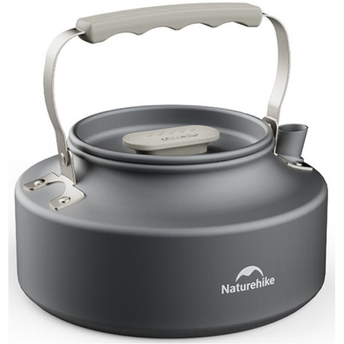  Набір посуду (2 каструлі, чайник, сковорідка) Naturehike CNK2450CF010, aluminium (6976507663281)