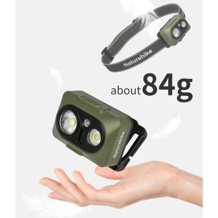 Ліхтар налобний Naturehike CNK2450ZM010, Brown (6976507665452)