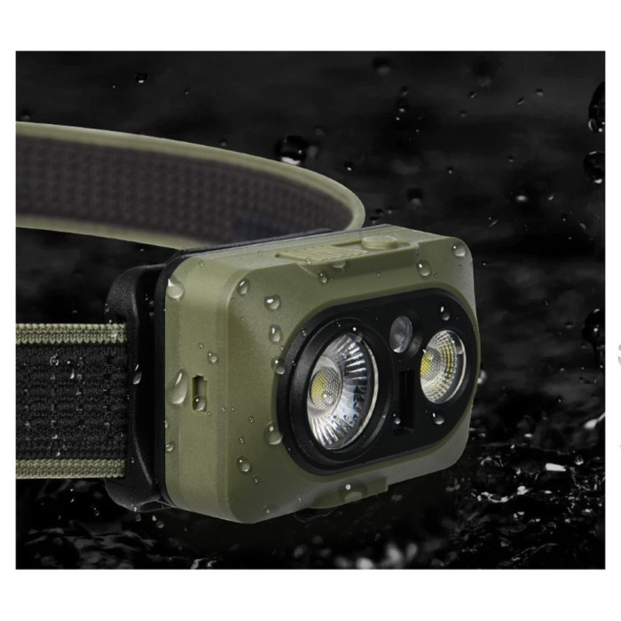 Ліхтар налобний Naturehike CNK2450ZM010, Brown (6976507665452)