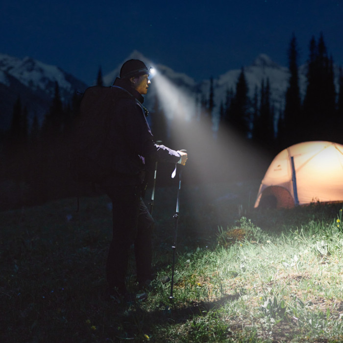 Ліхтар налобний Naturehike CNK2450ZM010, Brown (6976507665452)
