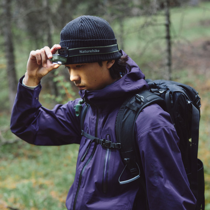 Ліхтар налобний Naturehike CNK2450ZM010, Brown (6976507665452)