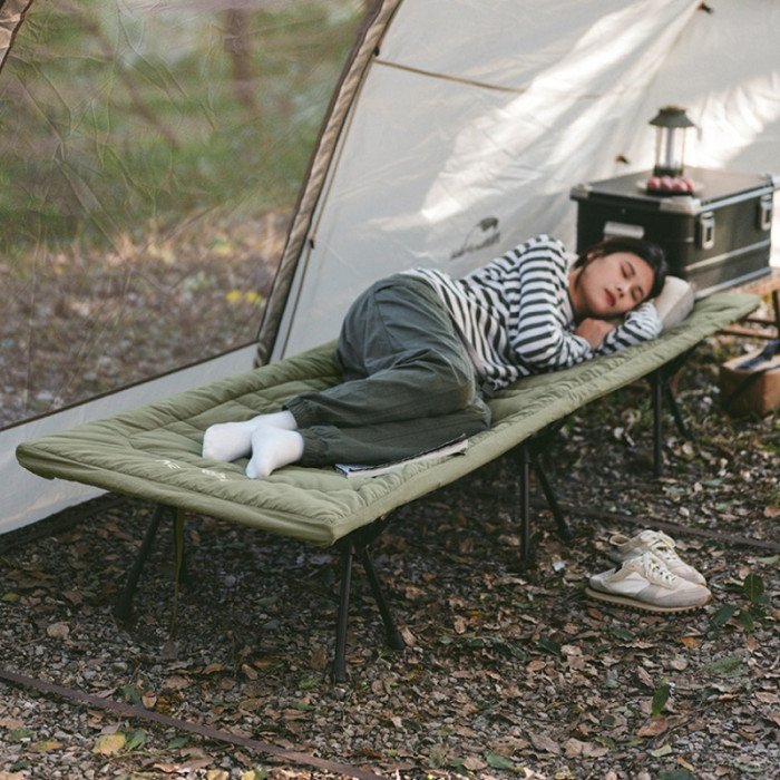 Матрац для розкладного ліжка Naturehike CNK2300DZ022, Dark Green (6976507668316)