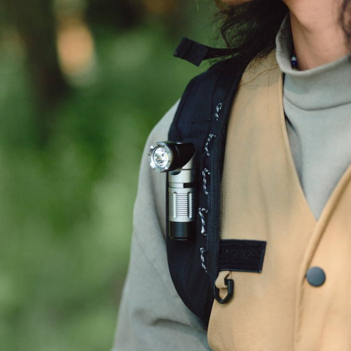 Ліхтар з кліпсою Naturehike CNK2450ZM013, Black-Grey (6976507668521)