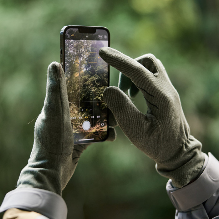 Рукавички вітрозахисні з сенсорочутливими пальцями Naturehike CYY2341KA024, розмір M, Black (6976507669146)