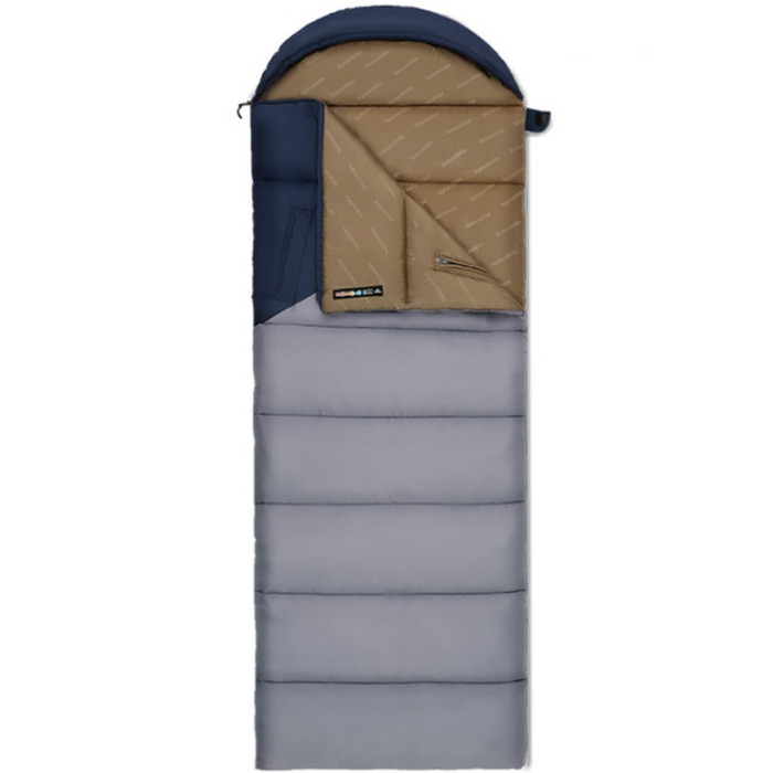 Спальний мішок Naturehike Sunny Day PL02 U250 CNK2550WS028, (8,5°C), Left Zip, Blue (6977465868381)