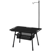 Стіл складаний Naturehike CNK2450JJ025, 60х40 cm, aluminium, Black (6977465868800)