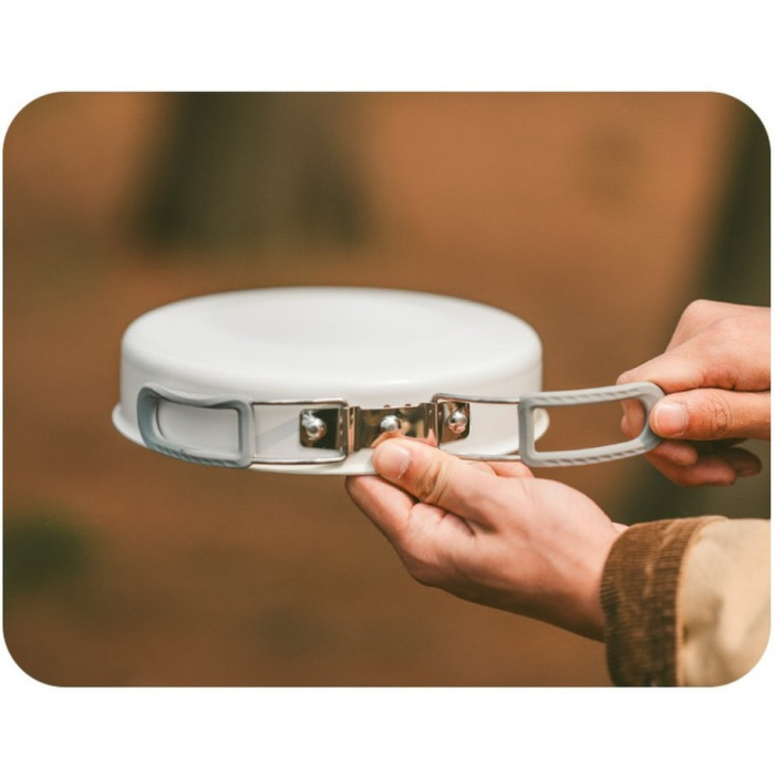 Сковорода Naturehike CNK2450CF013, 17.5 cm, aluminium, white (6927595711026)