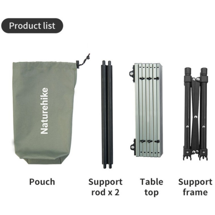 Стіл складаний Naturehike Yamami Y01 CNK2450JJ027, М (6927595766682)