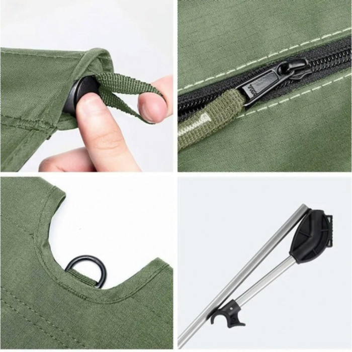 Ліжко складане Naturehike XJC05 NH20JJ001, Green (6927595768587)