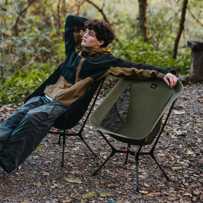 Стілець складаний ультралегкий Naturehike CNK2550JJ013 Yamami YL01, розмір М, Green (6927595774670)