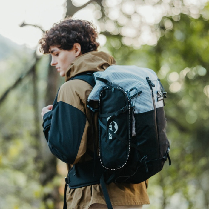Стілець складаний ультралегкий Naturehike CNK2550JJ013 Yamami YL01, розмір М, Grey (6927595774816)