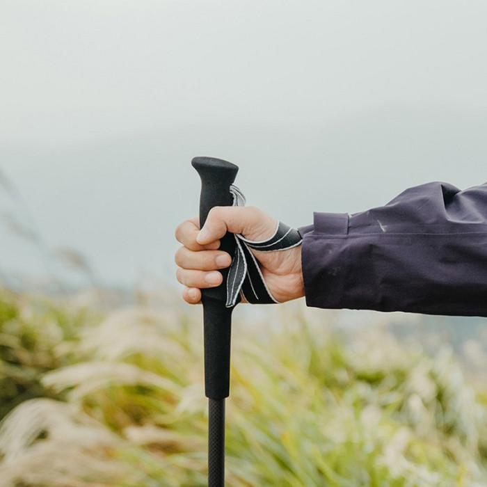 Трекінгова палиця (1 шт) Naturehike CNK2450DS017, 120 cm, Black (6927595788790)