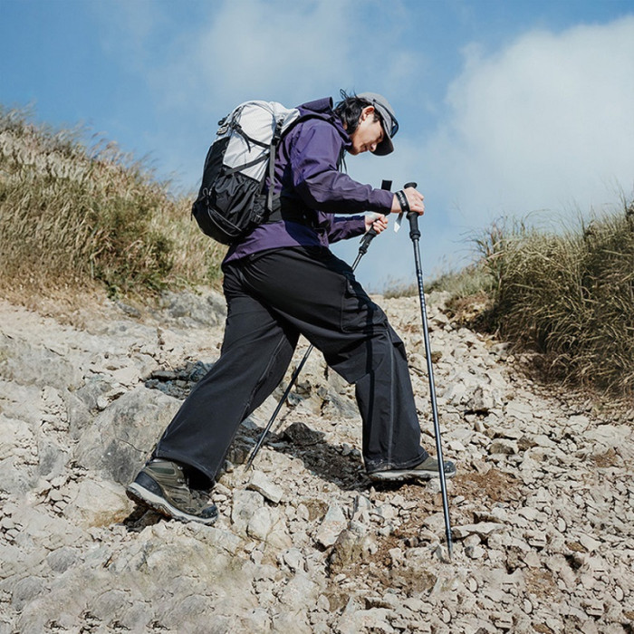 Трекінгова палиця (1 шт) Naturehike CNK2450DS017, 120 cm, Black (6927595788790)