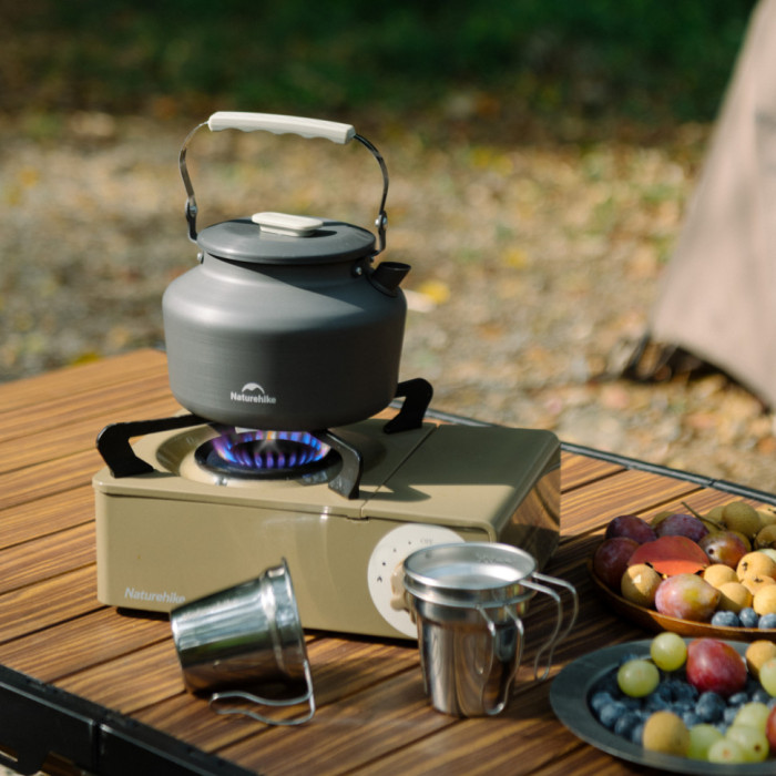 Кемпинговый чайник Naturehike CNK2450CF030 1,4 л, алюминий (6927595788653)