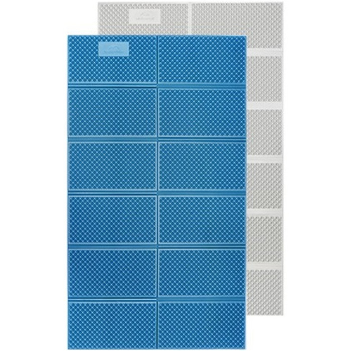 Килимок складаний подвійний IXPE Naturehike CNK2450WS044, 200x120х1.8 cm, Blue (6927595791097)