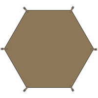 Підлога для тенту Naturehike CNK230WS014, Brown (6927595794470)