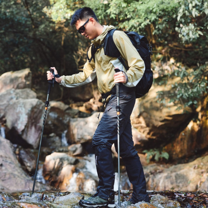 Трекінгова палиця (1 шт) Naturehike CNK2450DS013, 103-120 cm, Black (6975641883708)