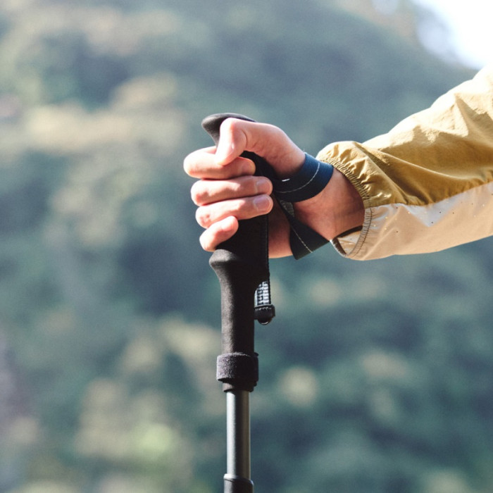 Трекінгова палиця (1 шт) Naturehike CNK2450DS013, 103-120 cm, Black (6975641883708)