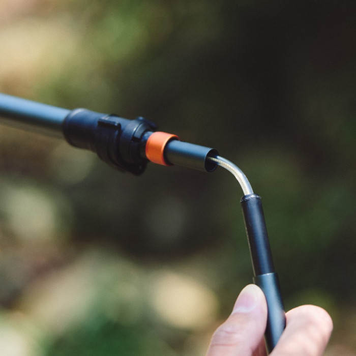 Трекінгова палиця (1 шт) Naturehike CNK2450DS013, 103-120 cm, Black (6975641883708)