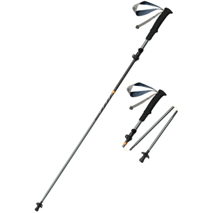 Трекінгова палиця (1 шт) Naturehike CNK2450DS013, 103-120 cm, Black (6975641883708)