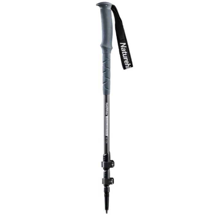 Трекінгова палиця (1 шт) Naturehike ST 03 7075 AL NH17D017-D, 62-135 cm, Grey (6975641885153)