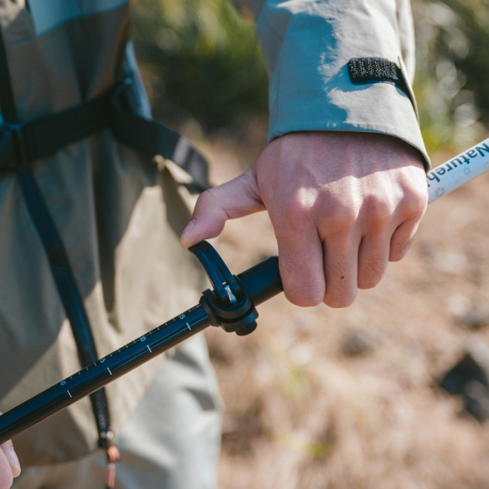 Трекінгова палиця (1 шт) Naturehike ST06 NH17D006-D, 60-120 cm, White (6975641886877)