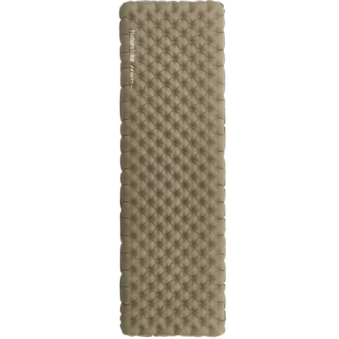 Надувний килимок Naturehike CNK2450WS012, 196x64 cm, Brown (6976507662758)